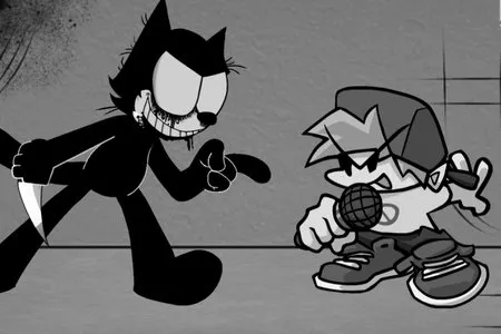  fnf vs felix the cat: saturday of asphyxiation Free Download