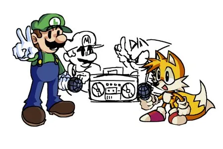 fnf: sidekick showdown (tails vs luigi) Free Download