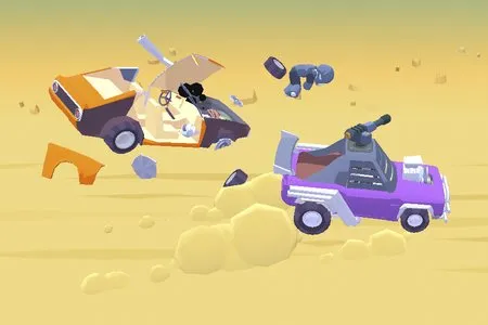 desert riders: car battle game Free Download