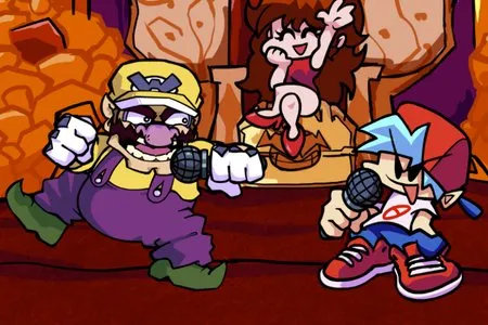 fnf vs wario: funk it! Free Download