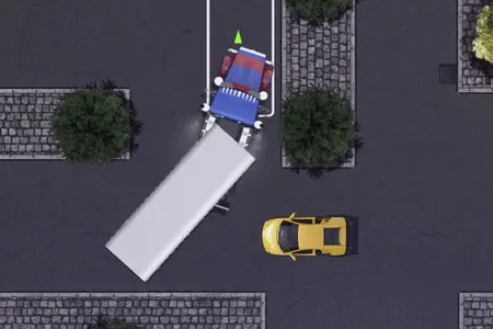 18 wheeler truck parking Download For Pc